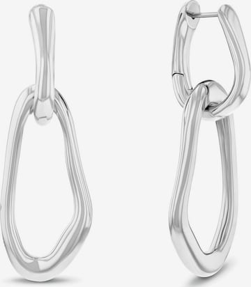 Calvin Klein Ohrringe in Silber: Vorderseite