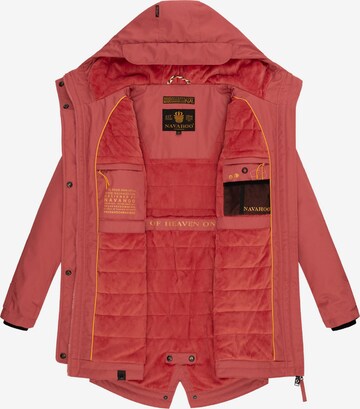 NAVAHOO Between-seasons parka 'Brinjaa' in Pink