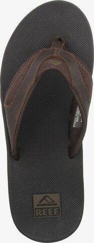 REEF Beach & Pool Shoes 'Fanning' in Brown