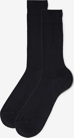 IUMAN Intimissimi Uomo Socken in Blau: Vorderseite
