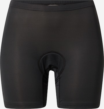 Skinny Pantalon de sport VAUDE en noir : devant