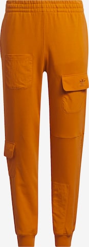 ADIDAS ORIGINALS Tapered Pants 'Ivy Park' in Orange: front