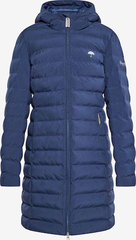 Schmuddelwedda - Casaco meia-estação em azul: frente