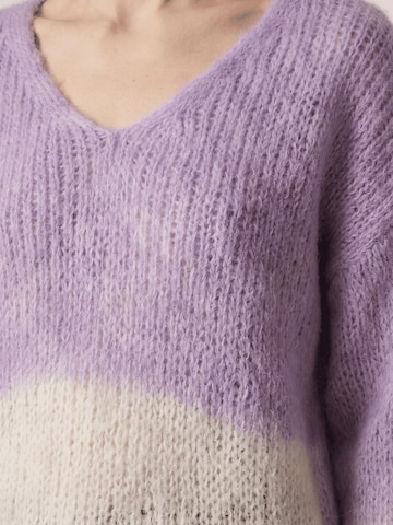 Pull-over oversize 'Milana 2-Colored' americandreams en violet