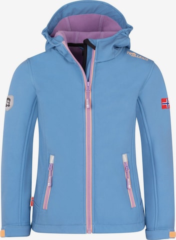 TROLLKIDS Outdoor jacket in Purple: front