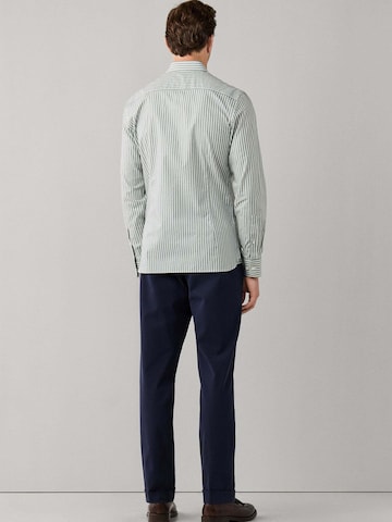 Hackett London Comfort fit Button Up Shirt in Green