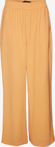 VERO MODA Wide leg Broek 'CARMEN' in Oranje: voorkant