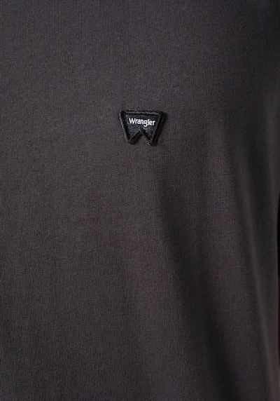 WRANGLER T-Shirt 'SIGN OFF TEE' en gris foncé, Vue avec produit