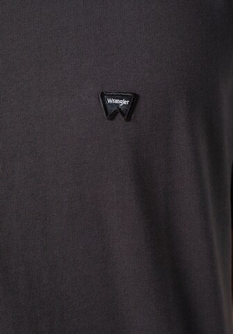 WRANGLER T-Shirt 'Sign Off' in Grau