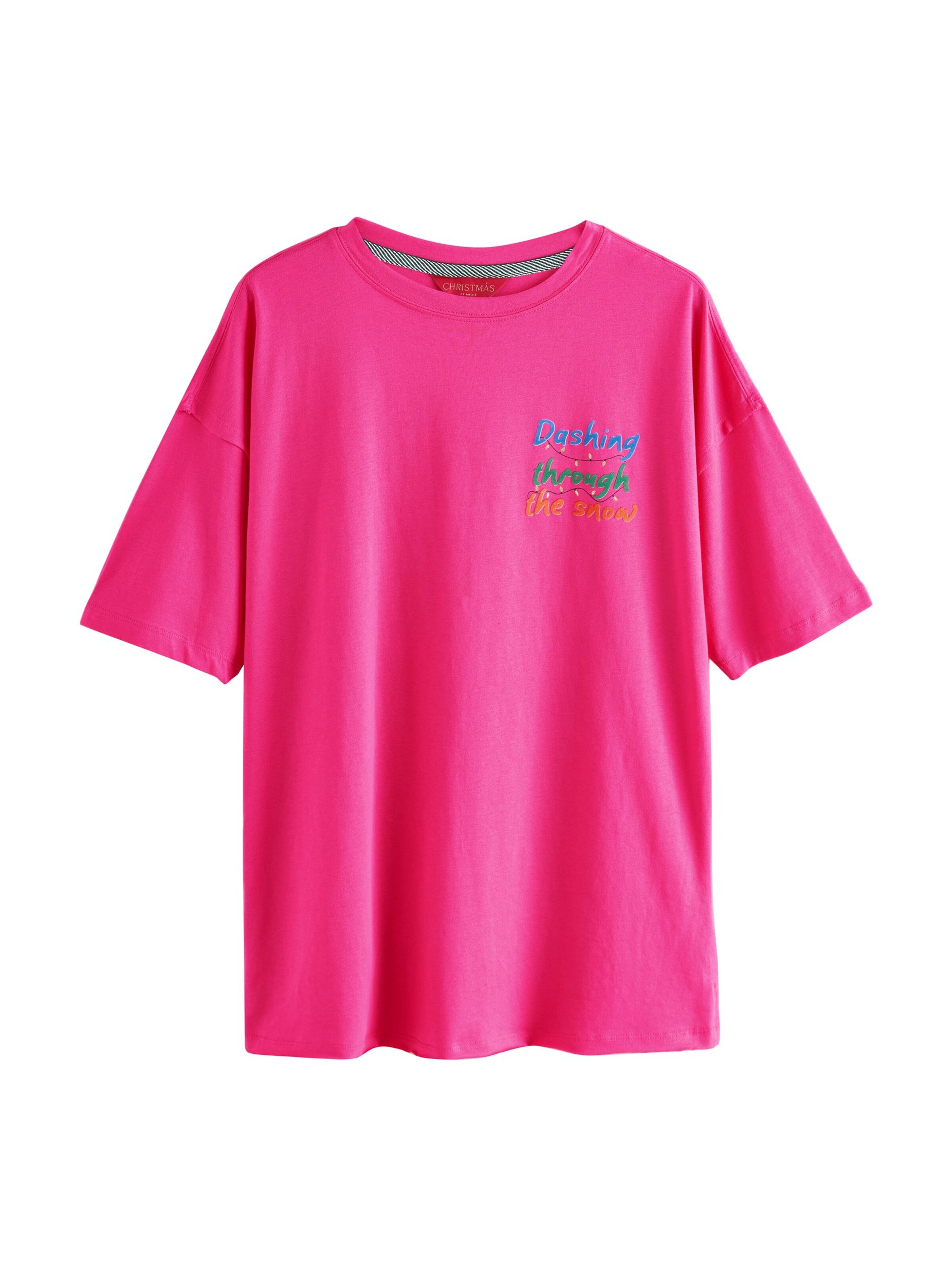 Next T-Shirt in Pink: Vorderseite