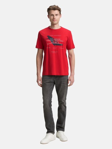 TOM TAILOR Shirt in Red