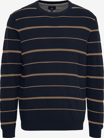 FQ1924 Pullover 'KYLE' in Blau: Vorderseite