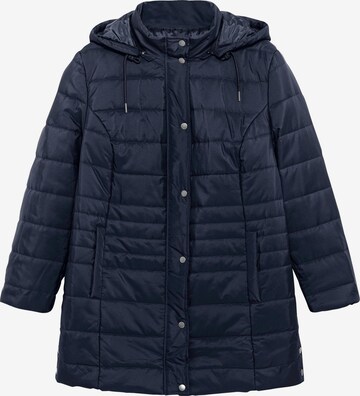 SHEEGO Winter Jacket in Blue: front