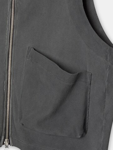 Pull&Bear Sweatjacke in Grau