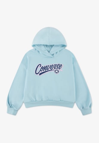 CONVERSE Sweatshirt in Blue: front