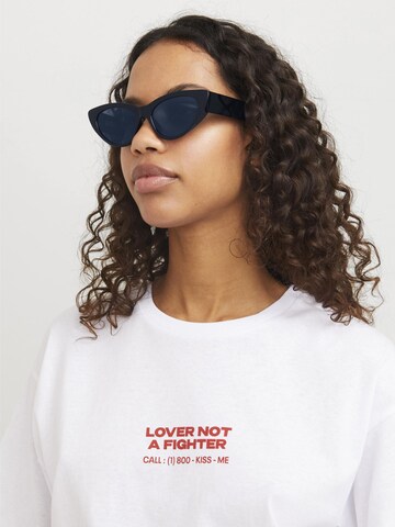 Lunettes de soleil 'JXRachel' JJXX en noir : devant