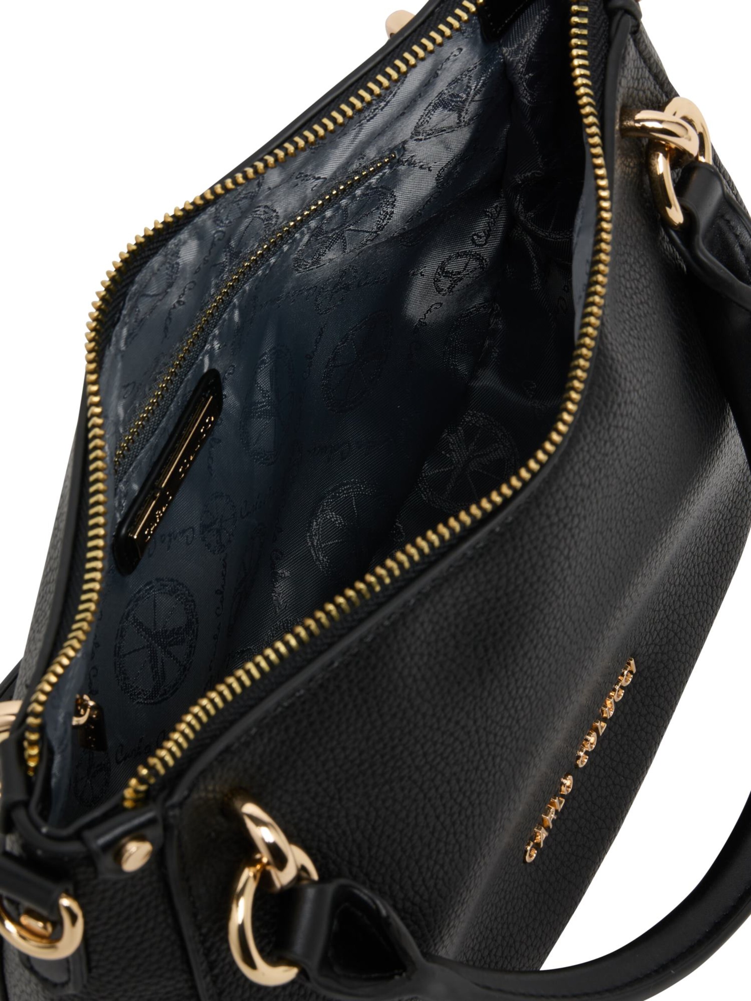 Carlo Colucci Handtas ' DeFrancesco' in Zwart