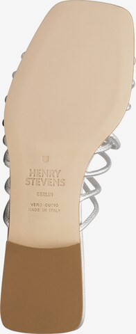 Henry Stevens Mules 'Harper' in Silver