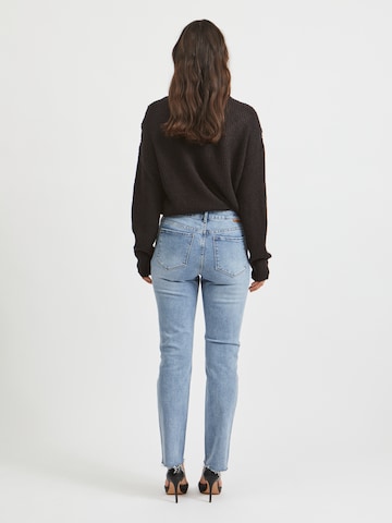 VILA Regular Jeans 'Vistray' in Blauw