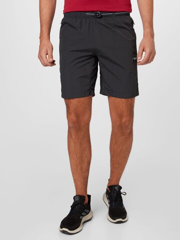 Regular Pantaloni de la ADIDAS ORIGINALS pe negru: față