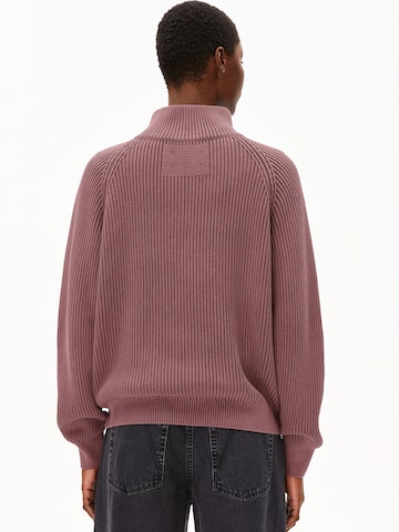 ARMEDANGELS Sweater in Purple