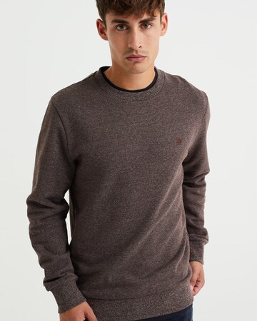 WE Fashion Sweatshirt in Brown: front