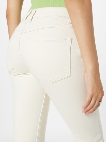 Edikted Flared Jeans i beige