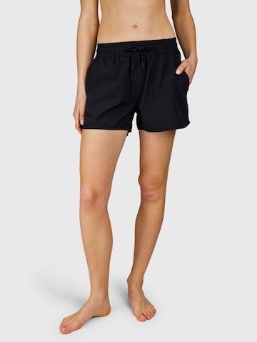 BRUNOTTI Board Shorts in Black: front