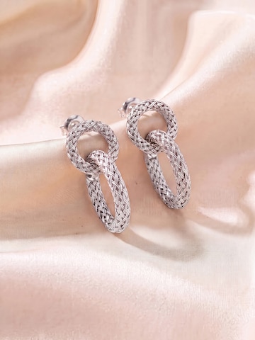 Jobo Earrings in Silver