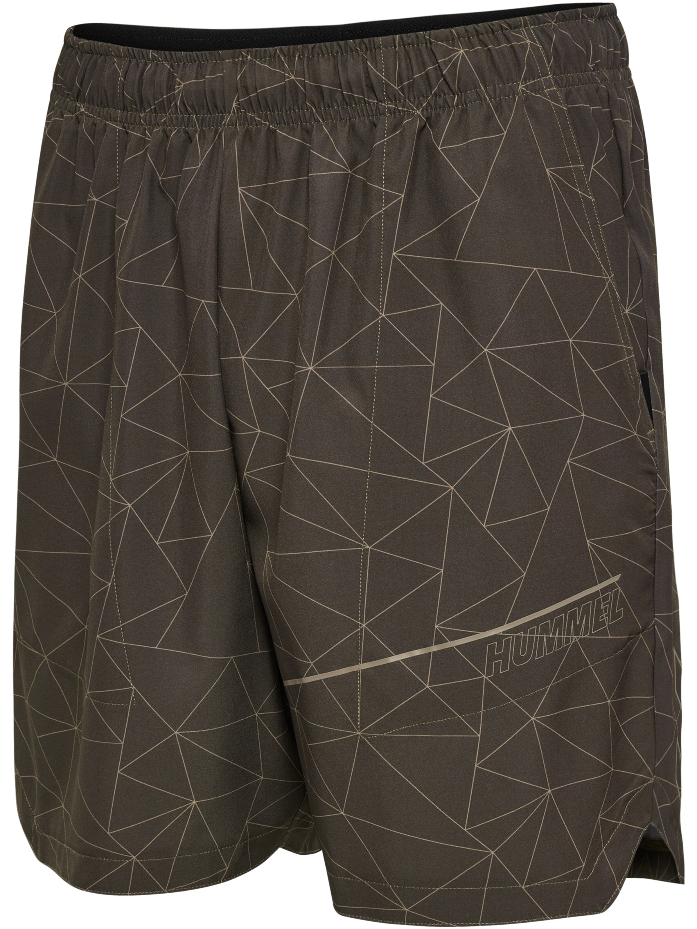 Regular Pantalon de sport 'Court' Hummel en marron