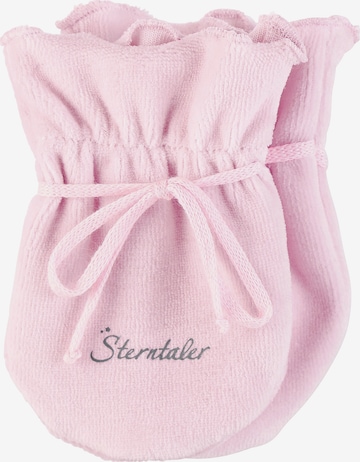 STERNTALER Gloves in Pink: front