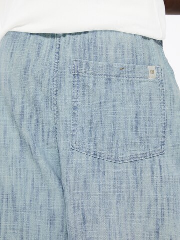 Pull&Bear Loosefit Shorts in Blau