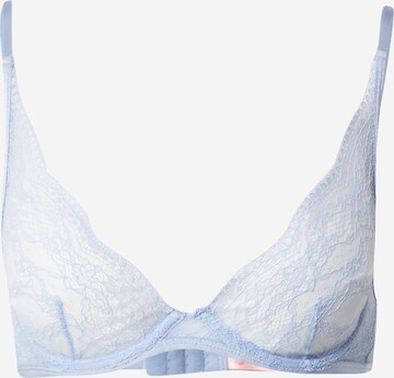 Hunkemöller Triangel BH 'Isabelle' in Blau: predná strana