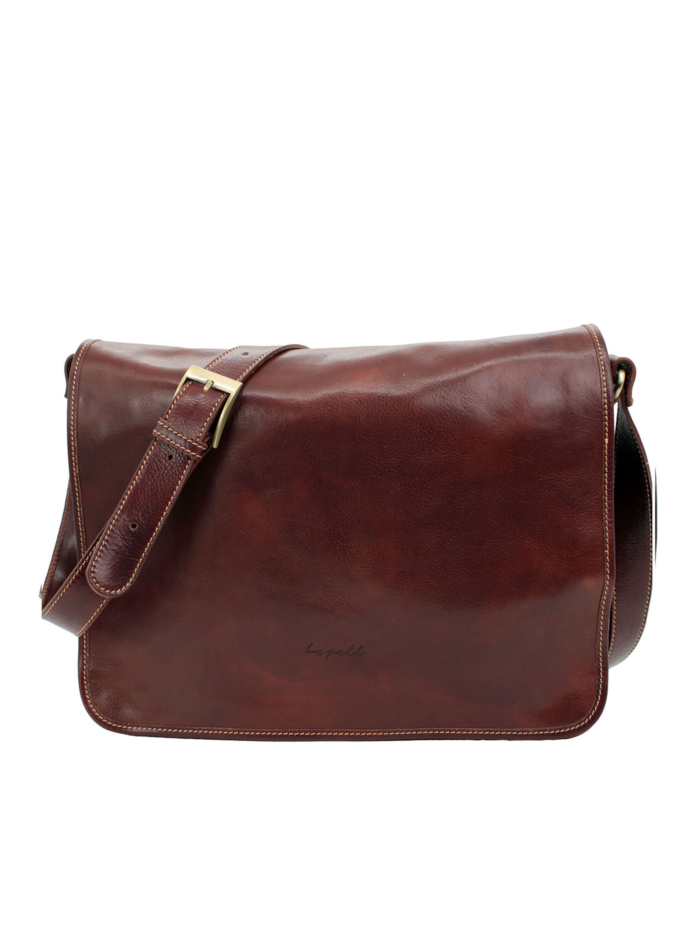 bupell Messenger 'Eugenio Piccolo'‌‌‌‌‌ in Braun: Vorderseite