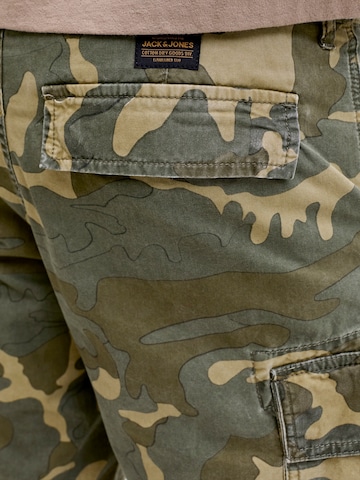 JACK & JONES Regular Cargo Pants 'JPSTCOLE FRANK' in Green