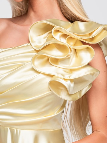 Ombre Evening dress in Yellow