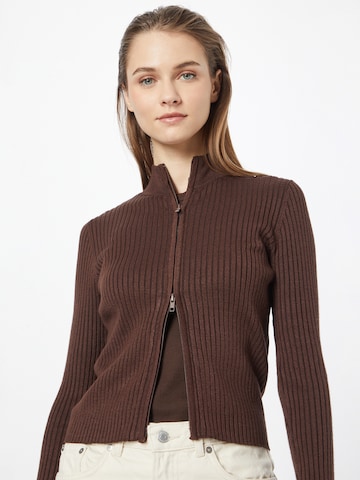 Envii Knit cardigan 'BLAISE' in Brown