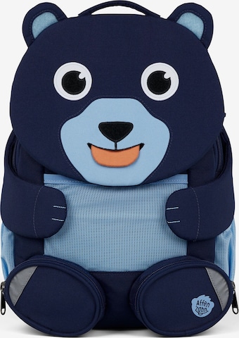 Affenzahn Backpack 'Großer Freund' in Blue: front
