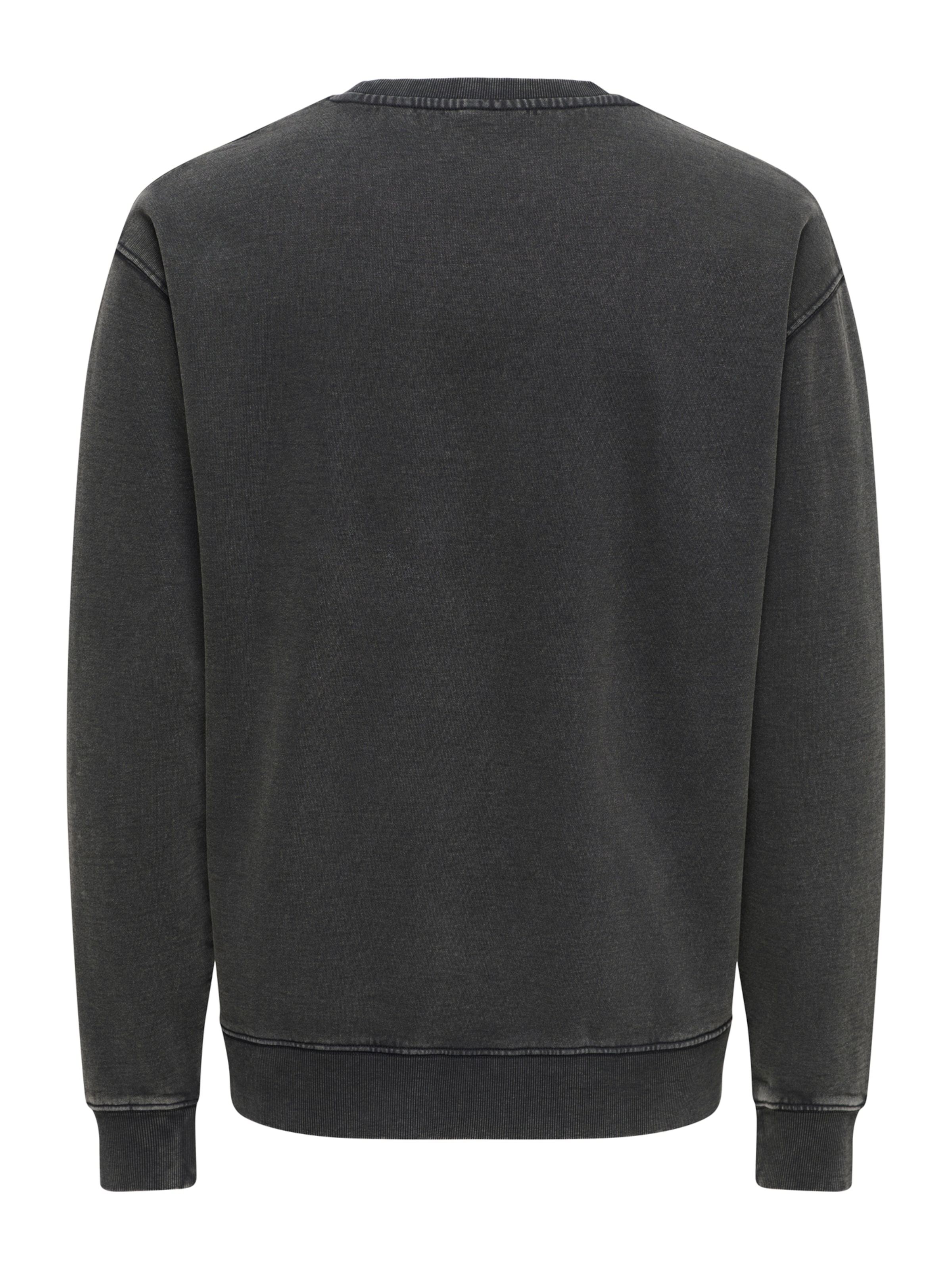 Only & Sons Sweatshirt 'ONSCREATIVE' in Schwarz