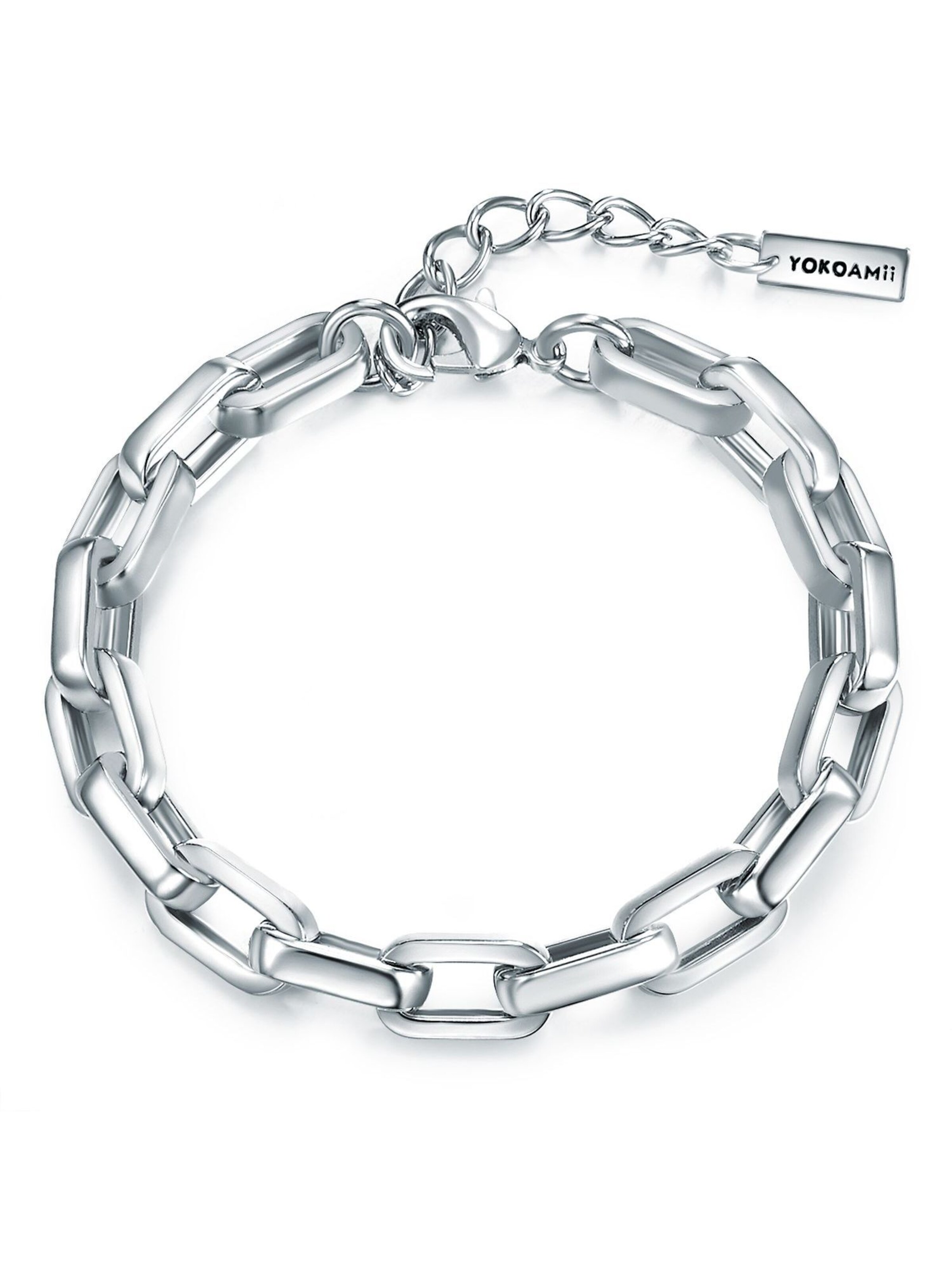 Braccialetto di Yokoamii in argento: frontale