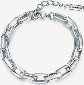 Bracelet Yokoamii en argent : devant