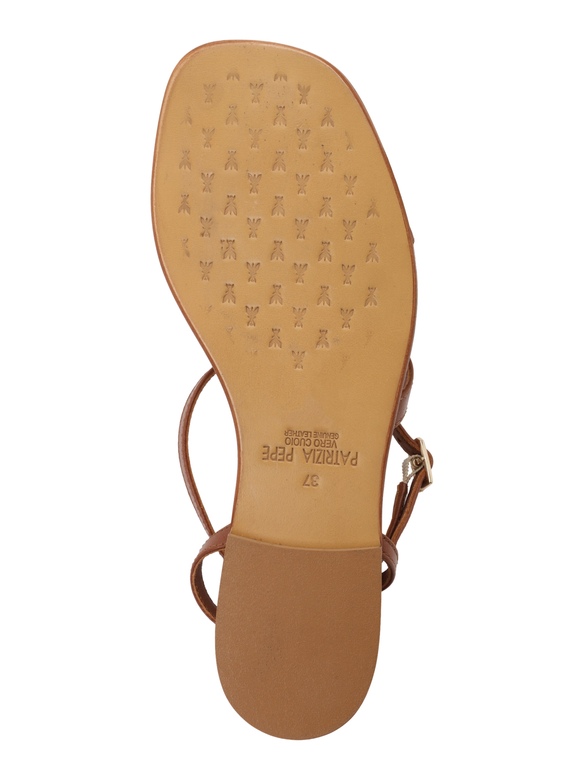 PATRIZIA PEPE Páskové sandály – béžová