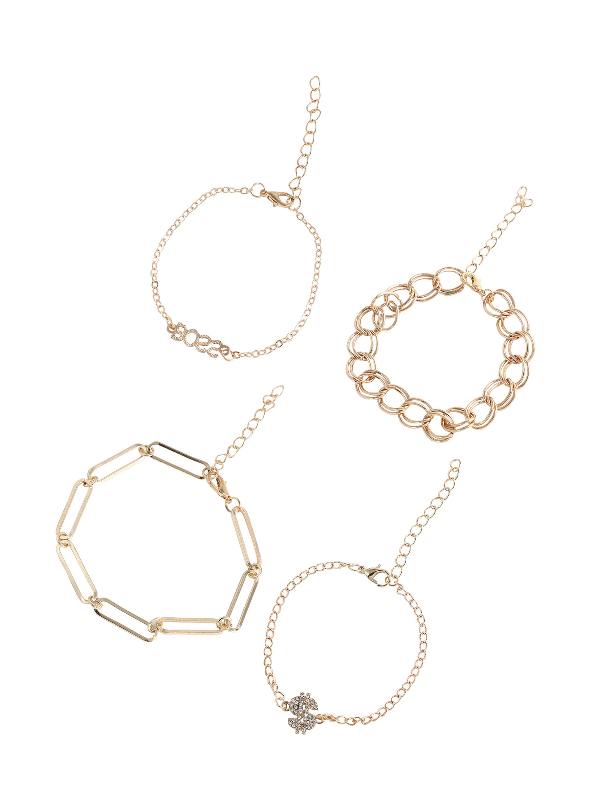 SOHI Гривна 'Allison ' в злато: отпред