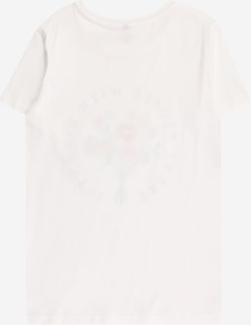 T-Shirt 'Emma' KIDS ONLY en blanc