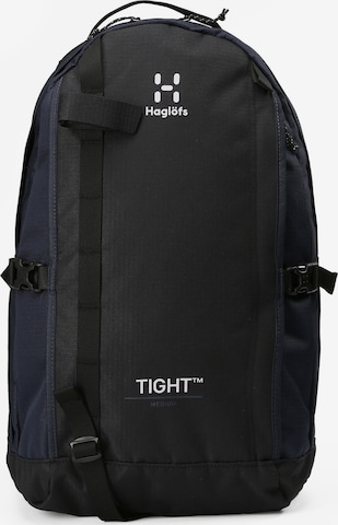 Zaino di Haglöfs in nero: frontale