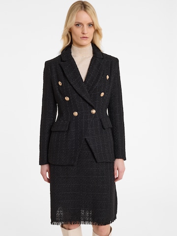 Blazer 'Abela' Ana Alcazar en noir : devant