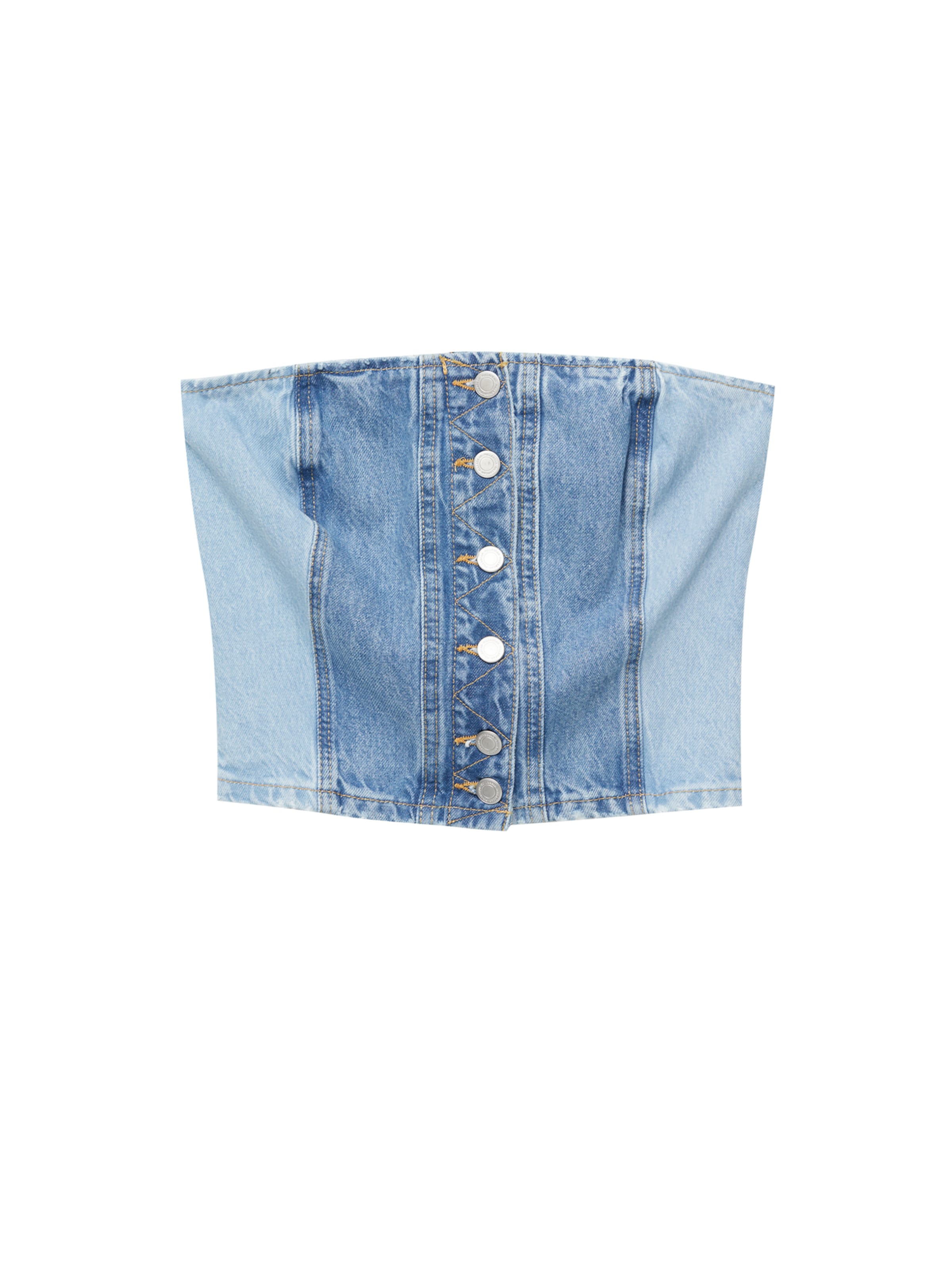 Top di Pull&Bear in blu: frontale