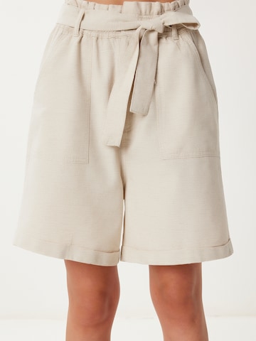 Happiness İstanbul Широкий Штаны в Бежевый