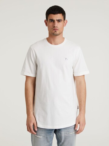 CHASIN' Shirt 'Bro' in White: front