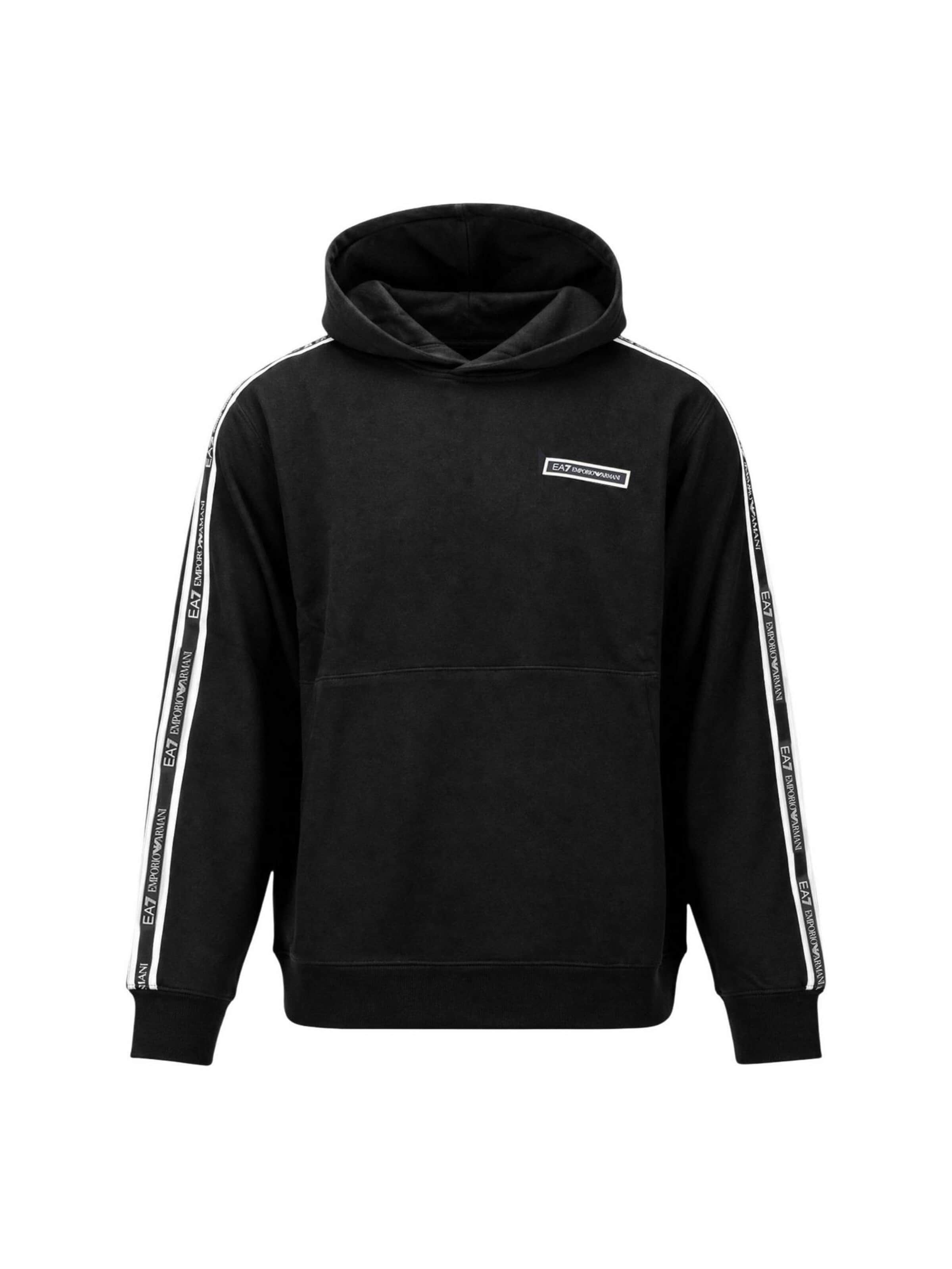 EA7 Emporio Armani Sweatshirt '7M002196 AF10377' in Black: front